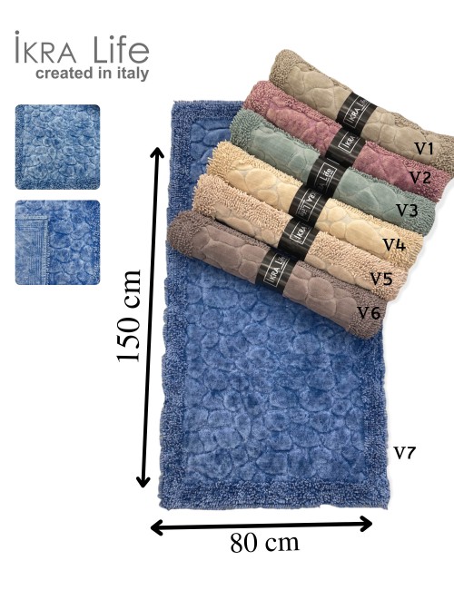 Очень мягкие коврики для ванной IKRA LIFE V2 в любых расцветках